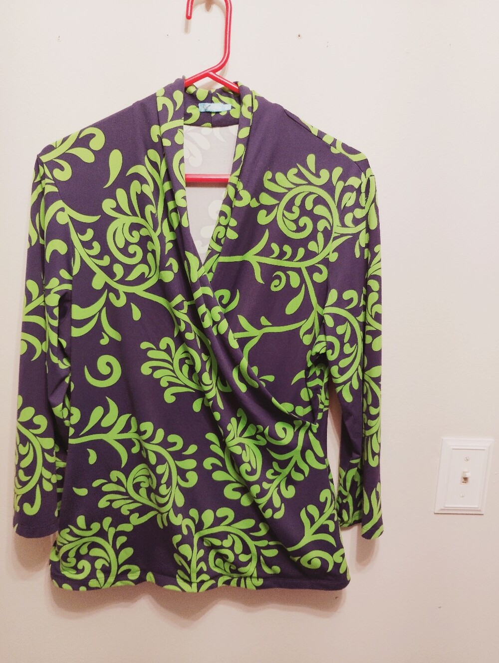 J. McLaughlin 3/4 Sleeve Blouse